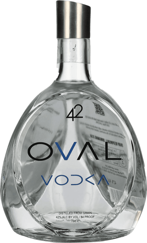 Envio grátis | Vodca Oval 42 70 cl