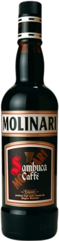 Free Shipping | Spirits Molinari Sambuca Caffe 70 cl