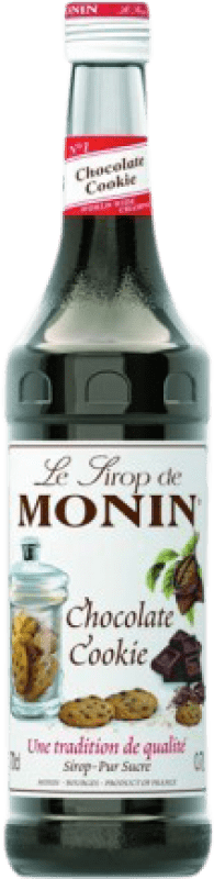 Envio grátis | Schnapp Monin Sirope Chocolate Cookie França 70 cl Sem Álcool