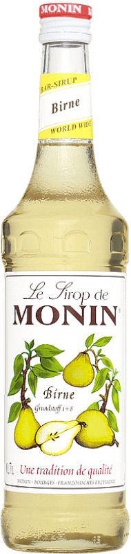 Envio grátis | Schnapp Monin Sirope Pera Poire Pear França 70 cl Sem Álcool