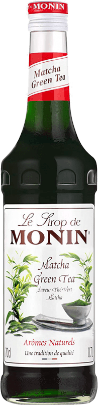 Envio grátis | Schnapp Monin Sirope Té Verde Matcha Green Tea França 70 cl Sem Álcool