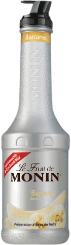 Envio grátis | Schnapp Monin Puré Plátano Banana França 70 cl Sem Álcool