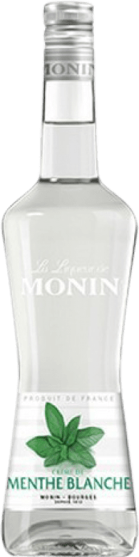 Envio grátis | Licores Monin Menta Blanca Menthe Blanche França 70 cl