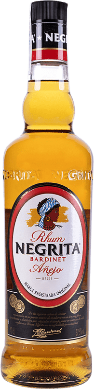11,95 € | Rhum Bardinet Negrita Añejo — Vieux République Dominicaine 70 cl