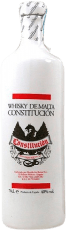 49,95 € | 威士忌单一麦芽威士忌 Bernal Constitución 70 cl