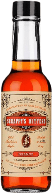 26,95 € Envio grátis | Schnapps Scrappy's Bitters Garrafinha 15 cl Orange — Laranja