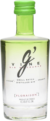 Джин G'Vine Floraison Gin миниатюрная бутылка 5 cl