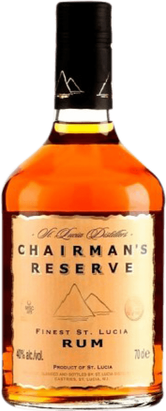 Envoi gratuit | Rhum Saint Lucia Distillers Chairman's Réserve 70 cl