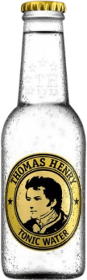 Refrescos e Mixers Caixa de 24 unidades Thomas Henry Tonic Water Garrafa Pequena 20 cl