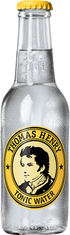 39,95 € Envio grátis | Caixa de 24 unidades Mixer Thomas Henry Garrafinha 20 cl Tonic Water — Tónica