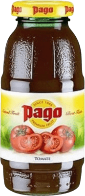 Free Shipping | 12 units box Soft Drinks & Mixers Zumos Pago Tomate Small Bottle 20 cl