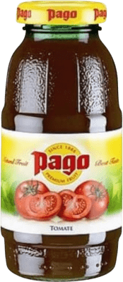 33,95 € Free Shipping | 12 units box Soft Drinks Zumos Pago Small Bottle 20 cl Tomate — Tomato Soft Drinks 12 units box Zumos Pago 20 cl Tomate — Tomato