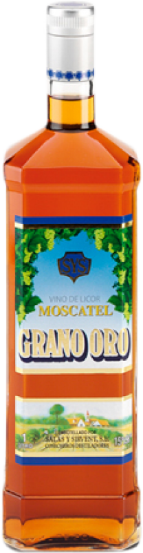 11,95 € Бесплатная доставка | Сладкое вино SyS Grano de Oro Moscatel