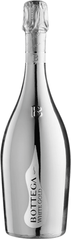 Бесплатная доставка | Белое игристое Bottega White Gold I.G.T. Veneto Венето Италия Pinot Black, Chardonnay, Glera 75 cl