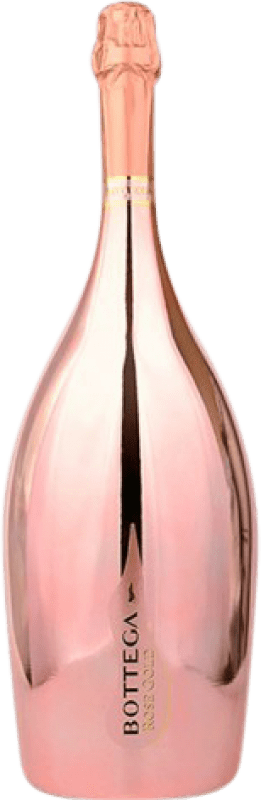 149,95 € 免费送货 | 玫瑰气泡酒 Bottega Rosé Gold I.G.T. Lombardia 瓶子 Jéroboam-双Magnum 3 L
