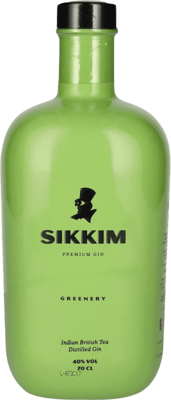 Бесплатная доставка | Джин Sikkim Gin Greenery 70 cl