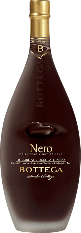 Spedizione Gratuita | Crema di Liquore Bottega Nero Bottiglia Medium 50 cl