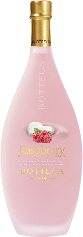 Envío gratis | Crema de Licor Bottega Frambuesa Botella Medium 50 cl