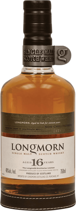 Free Shipping | Whisky Single Malt Longmorn United Kingdom 16 Years 70 cl