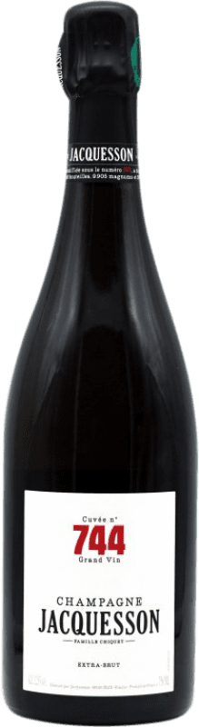 Envoi gratuit | Blanc mousseux Jacquesson 742 Extra- Brut A.O.C. Champagne Champagne France Pinot Noir, Chardonnay, Pinot Meunier 75 cl