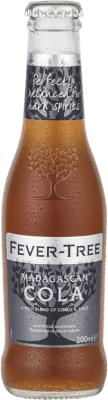 Getränke und Mixer 24 Einheiten Box Fever-Tree Madagascan Cola Kleine Flasche 20 cl