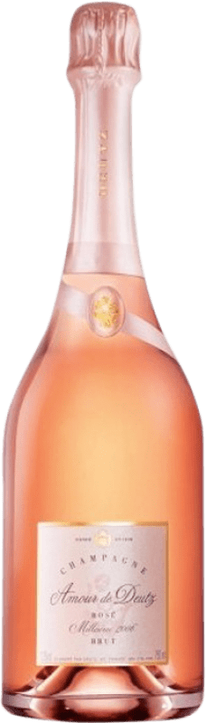 免费送货 | 玫瑰气泡酒 Deutz Amour Rose Millésimé A.O.C. Champagne 香槟酒 法国 Pinot Black, Chardonnay 75 cl