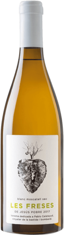 Spedizione Gratuita | Vino bianco Jesús Pobre Les Freses D.O. Alicante Comunità Valenciana Spagna Moscato d'Alessandria 75 cl