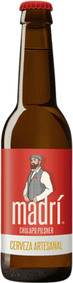 27,95 € | 24 units box Beer La Sagra Madrí Chulapo One-Third Bottle 33 cl