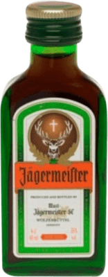 Ликеры Mast Jägermeister миниатюрная бутылка 4 cl