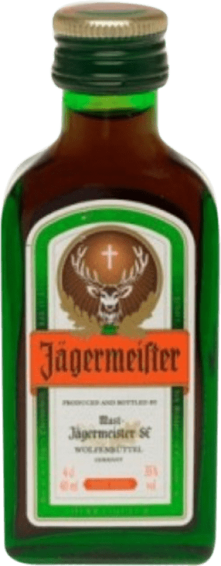 2,95 € Envoi gratuit | Liqueur aux Herbes Mast Jägermeister Mini-Bouteille 4 cl