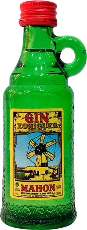 4,95 € Kostenloser Versand | Gin Xoriguer Gin Miniaturflasche 4 cl