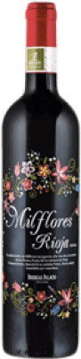 2,95 € | Rotwein Palacio Mil Flores Tinto D.O.Ca. Rioja La Rioja Spanien Tempranillo Kleine Flasche 18 cl