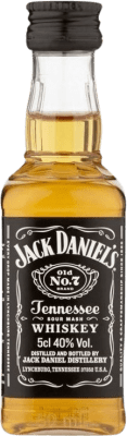 Free Shipping | Bourbon Whisky Jack Daniel's Old Nº 7 United States Miniature Bottle 5 cl