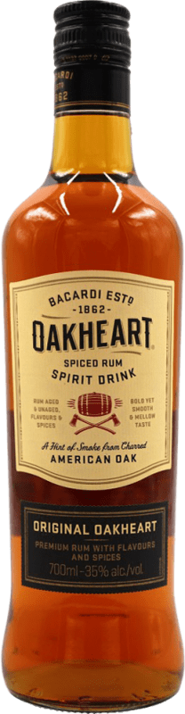 免费送货 | 朗姆酒 Bacardí Oak Heart 巴哈马 70 cl