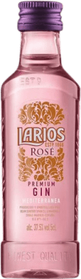 Envoi gratuit | Gin Larios Rosé Premium Gin Espagne Bouteille Miniature 5 cl