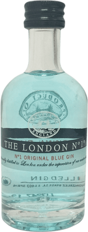 免费送货 | 金酒 The London Gin Nº 1 Original Blue Gin 微型瓶 5 cl