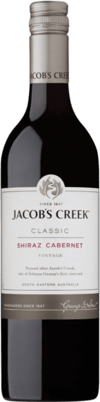 6,95 € Spedizione Gratuita | Vino rosso Jacob's Creek Classic Shiraz Cabernet