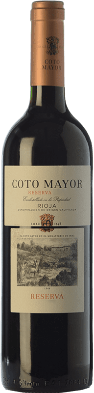 11,95 € Free Shipping | Red wine Coto de Rioja Coto Mayor Reserva D.O.Ca. Rioja The Rioja Spain Tempranillo, Graciano Bottle 75 cl