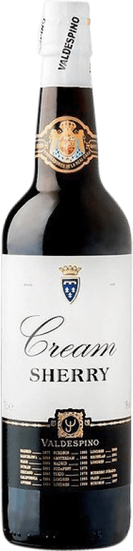 Free Shipping | Fortified wine Valdespino Sherry Cream D.O. Jerez-Xérès-Sherry Spain Palomino Fino, Pedro Ximénez 1 L