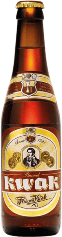 Kostenloser Versand | Bier Kwak Ale Belgien Drittel-Liter-Flasche 33 cl