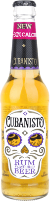 Bier 24 Einheiten Box Cubanisto Rum Flavoured Drittel-Liter-Flasche 33 cl