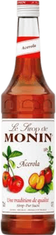 Free Shipping | Cocktail Syrup Monin France 70 cl Acerola Alcohol-Free
