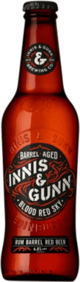 Kostenloser Versand | 12 Einheiten Box Bier Innis & Gunn Red Sky Drittel-Liter-Flasche 33 cl