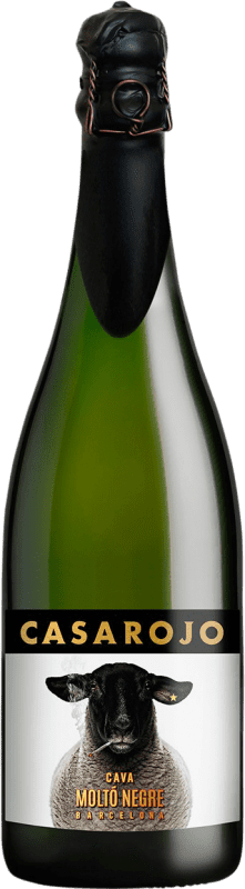 送料無料 | 白スパークリングワイン Casa Rojo Molto Negre D.O. Cava スペイン Trepat 75 cl