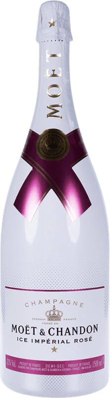 168,95 € | Rosé Sparkling Wine Moët & Chandon Ice Rosé, Impérial A.O.C. Champagne Champagne France Pinot Noir, Chardonnay, Pinot Meunier Magnum Bottle 1,5 L