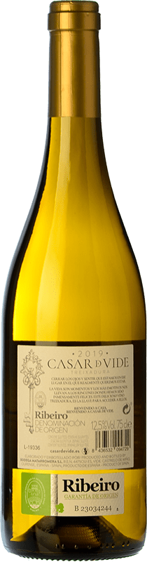 9,95 € Free Shipping | White wine Matarromera Casar de Vide D.O. Ribeiro Galicia Spain Treixadura Bottle 75 cl
