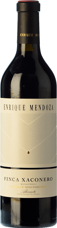12,95 € | Красное вино Enrique Mendoza Finca Xaconero Monastrell D.O. Alicante Сообщество Валенсии Испания Syrah, Grenache, Monastrell 75 cl