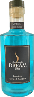 伏特加 Dream Line World Caramelo Botella iluminada 70 cl