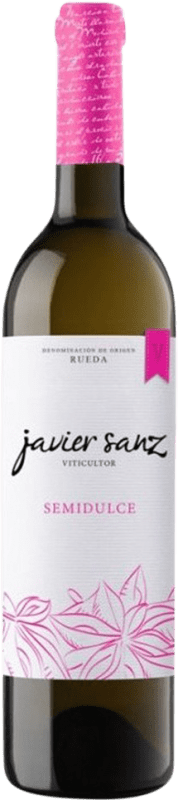 Envio grátis | Vinho branco Javier Sanz Semi-seco Semi-doce D.O. Rueda Castela e Leão Verdejo 75 cl