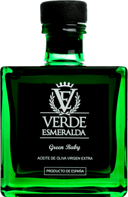 Оливковое масло Verde Esmeralda Baby Green Picual миниатюрная бутылка 10 cl